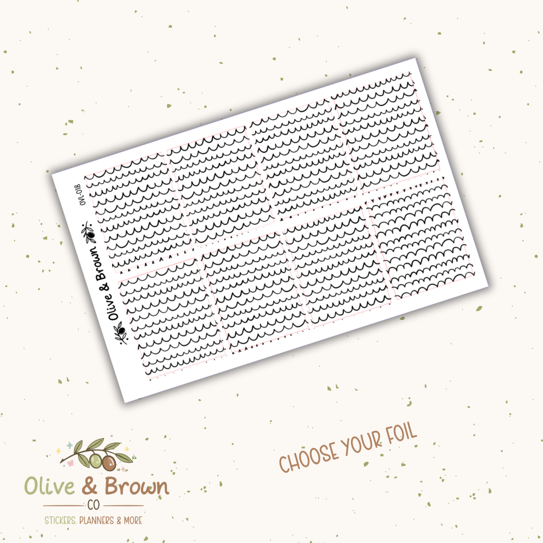 Underlay & Overlay Sticker Sheet II OVL-018
