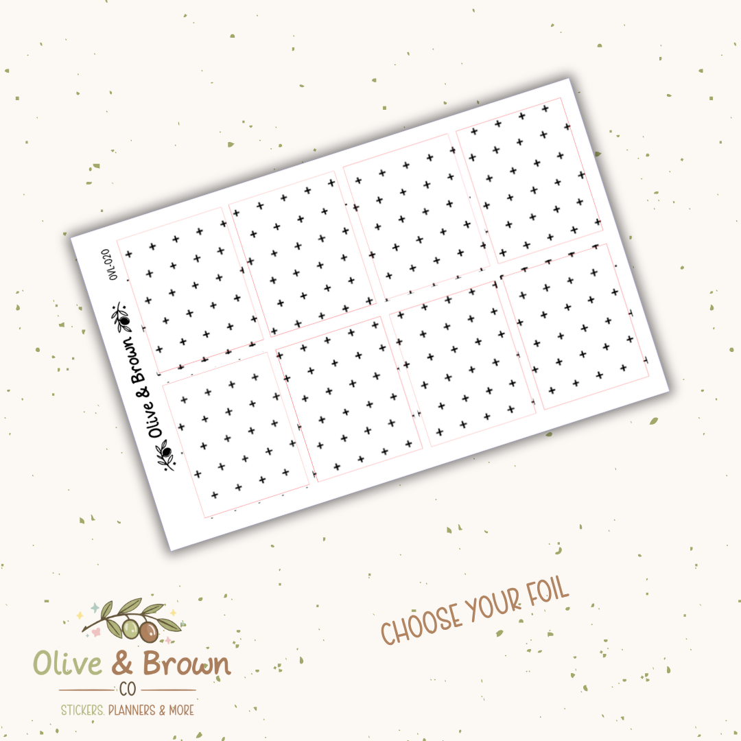 Underlay & Overlay Sticker Sheet II OVL-020