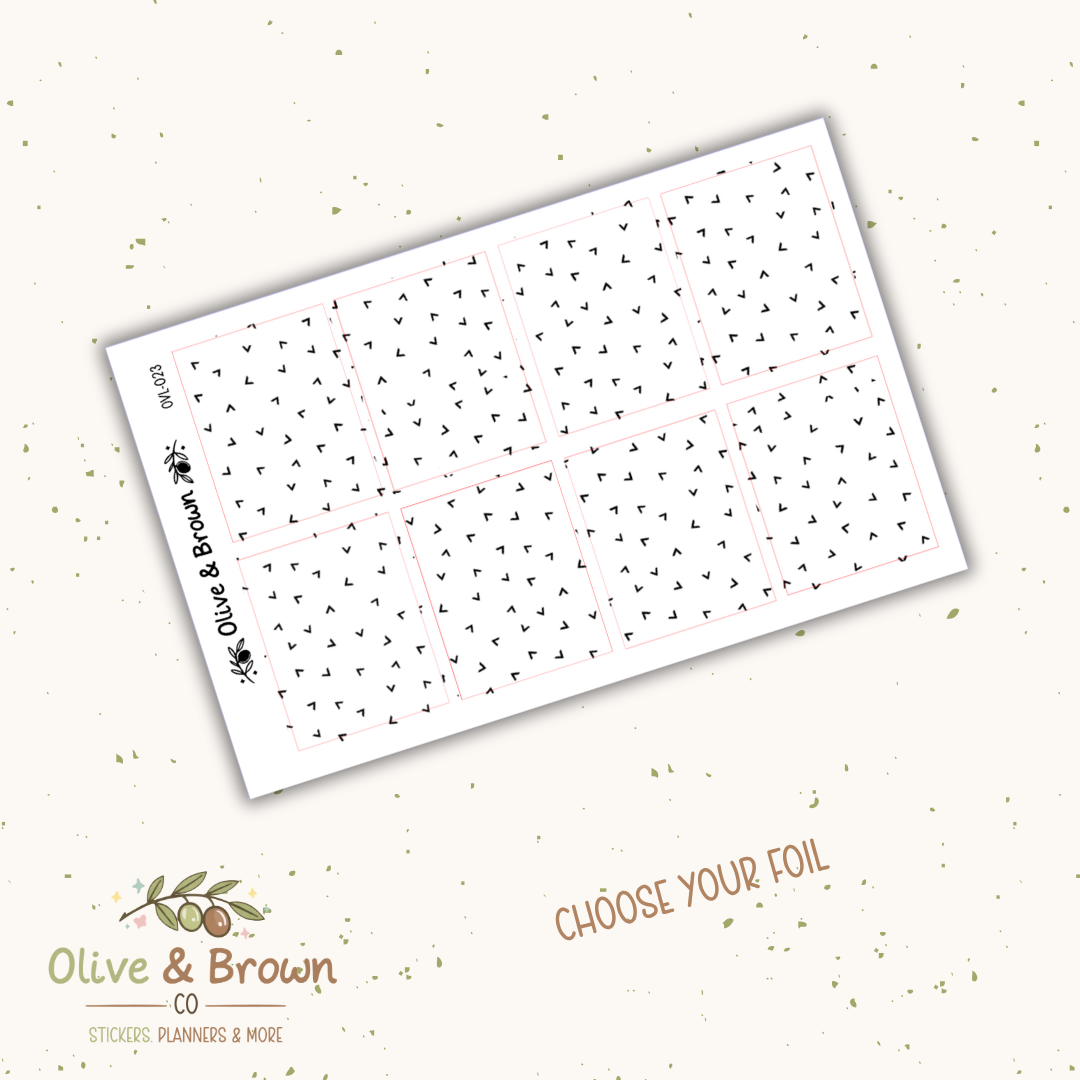 Underlay & Overlay Sticker Sheet II OVL-023
