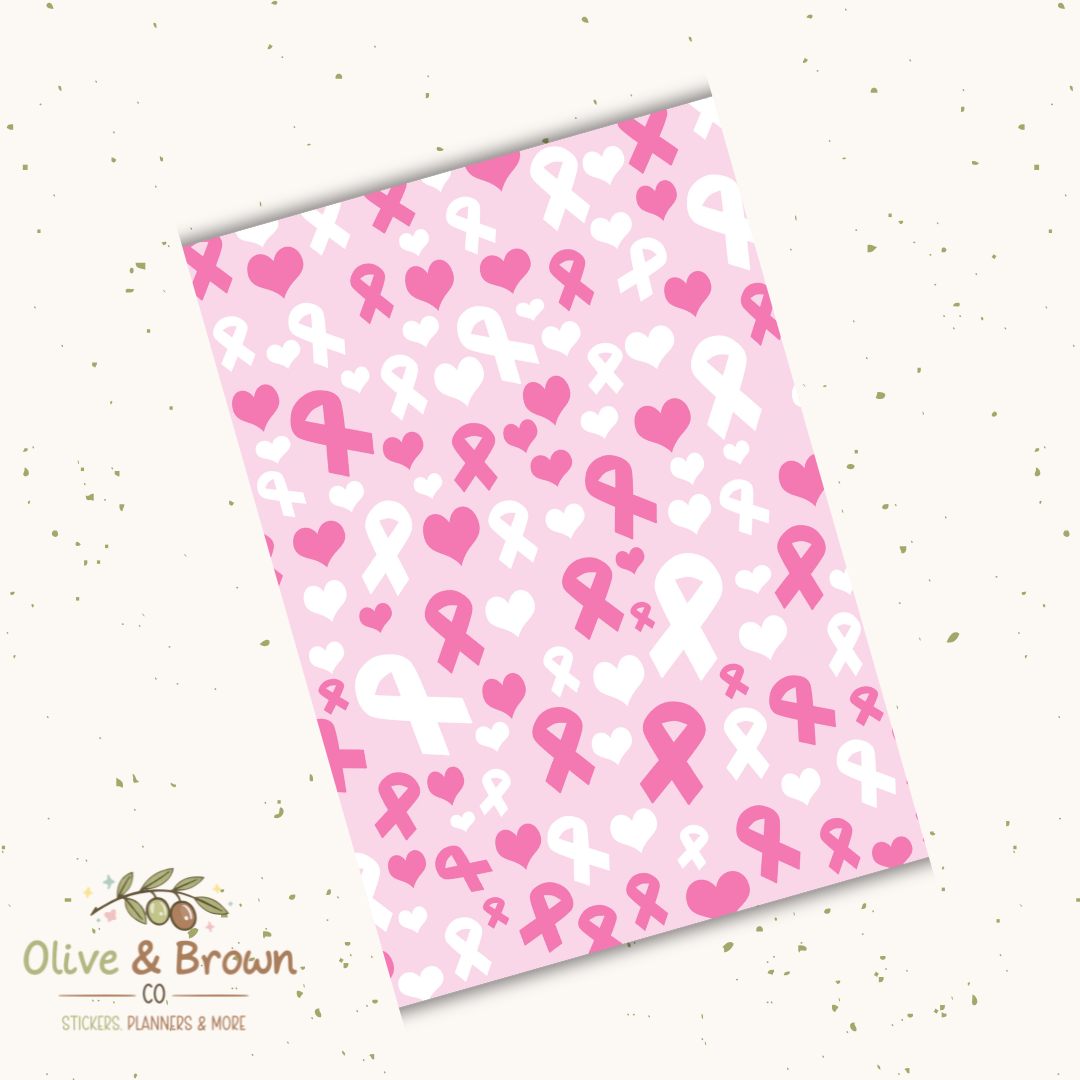 Think Pink Journaling Background II BIN-014