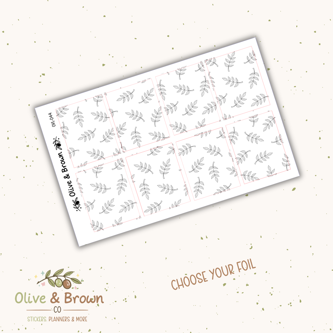 Underlay & Overlay Sticker Sheet II OVL-044