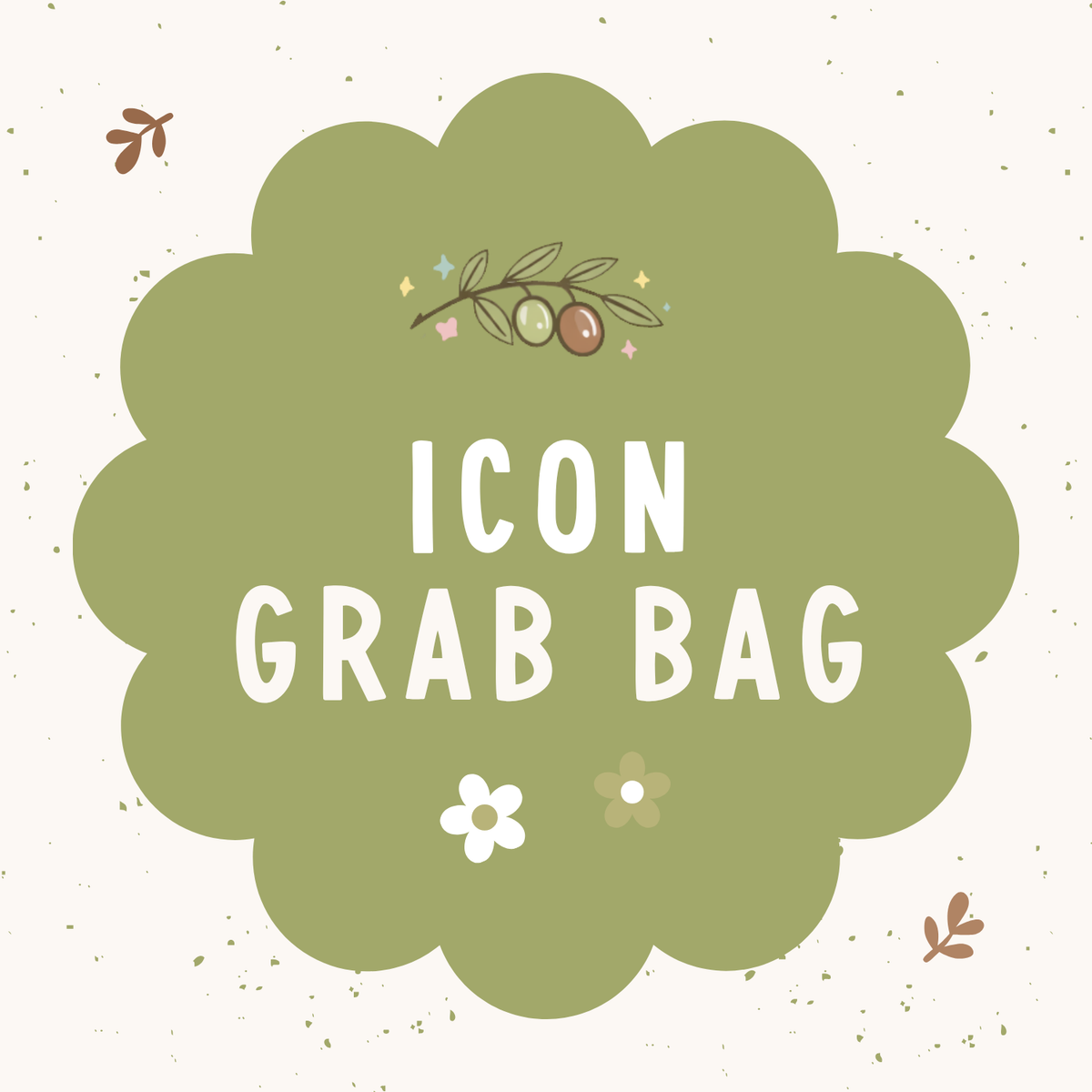 Icon Classic Size | Surprise Sticker Sheets 🎀💚 II Grab Bag