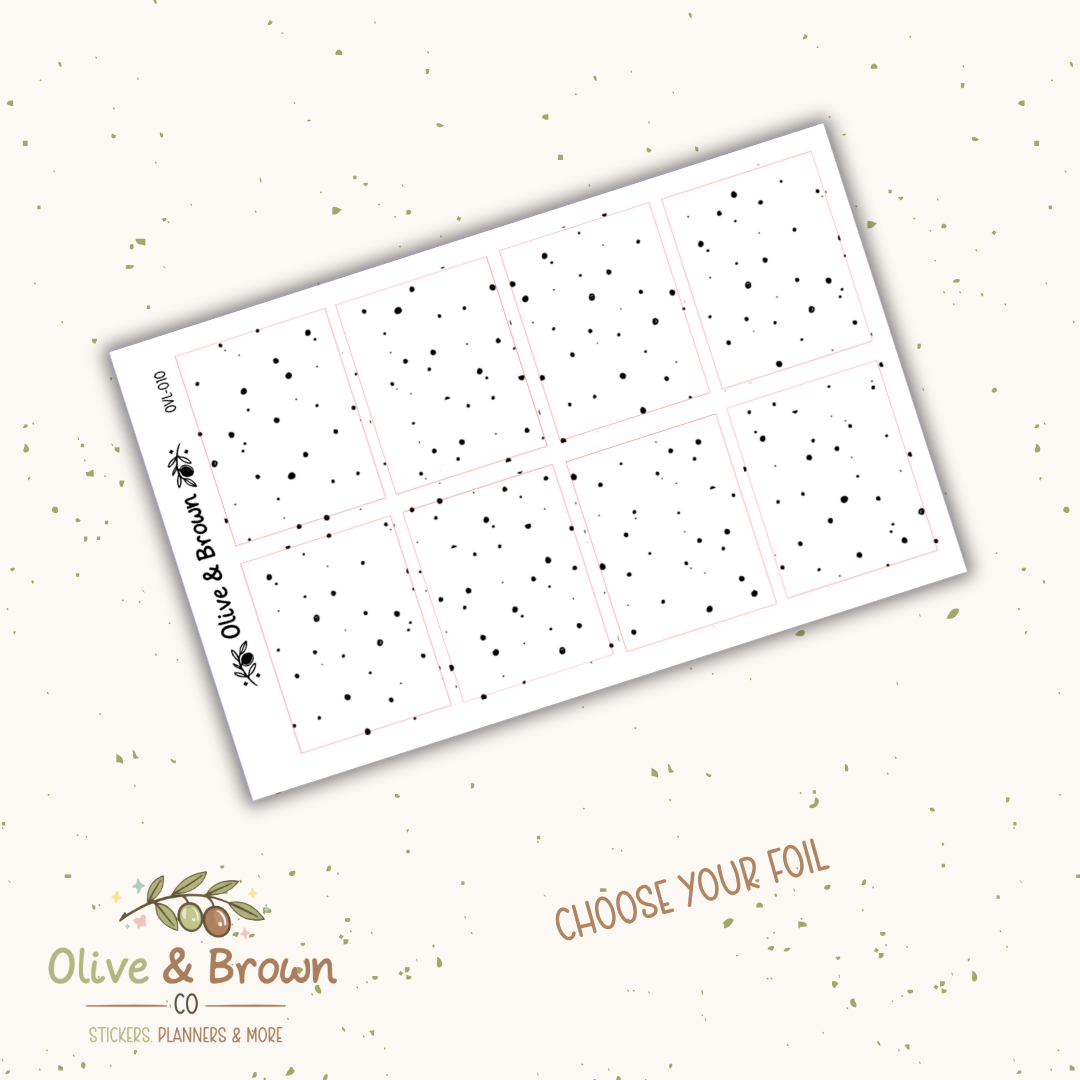 Underlay & Overlay Sticker Sheet II OVL-010