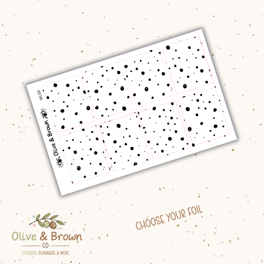 Underlay & Overlay Sticker Sheet II OVL-012