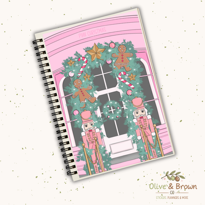 Pink Xmas II Full Cover Sticker