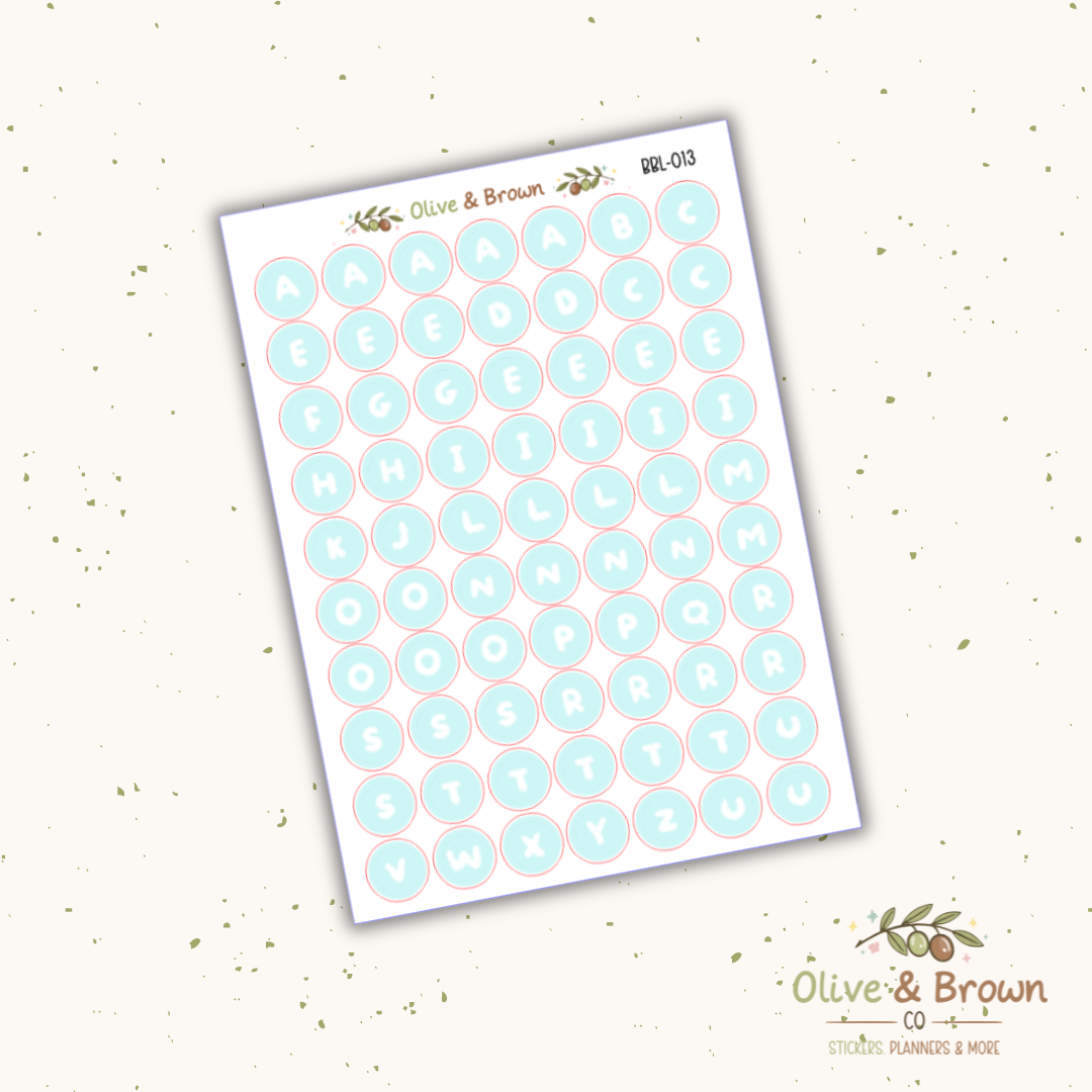 Bubble Letter Sheets II V1