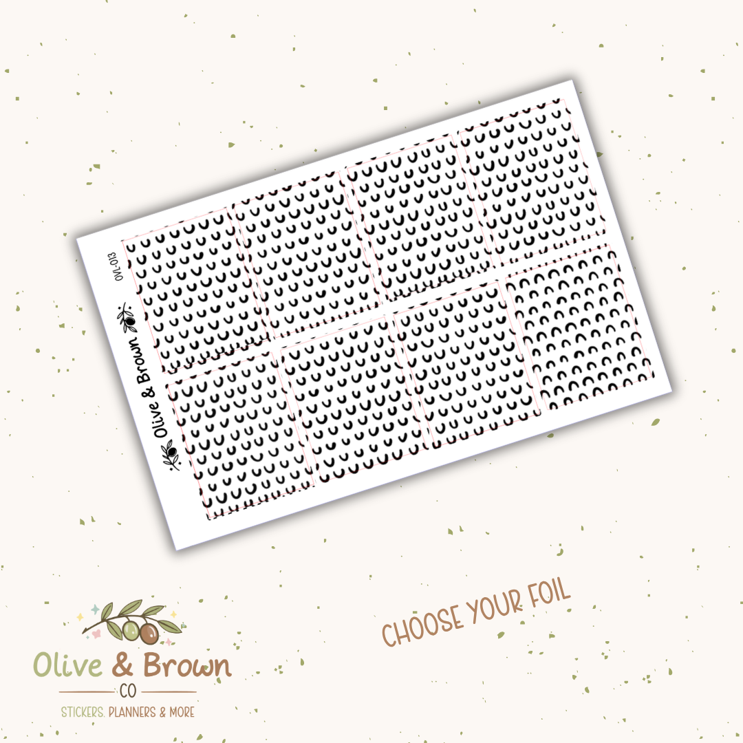 Underlay & Overlay Sticker Sheet II OVL-013