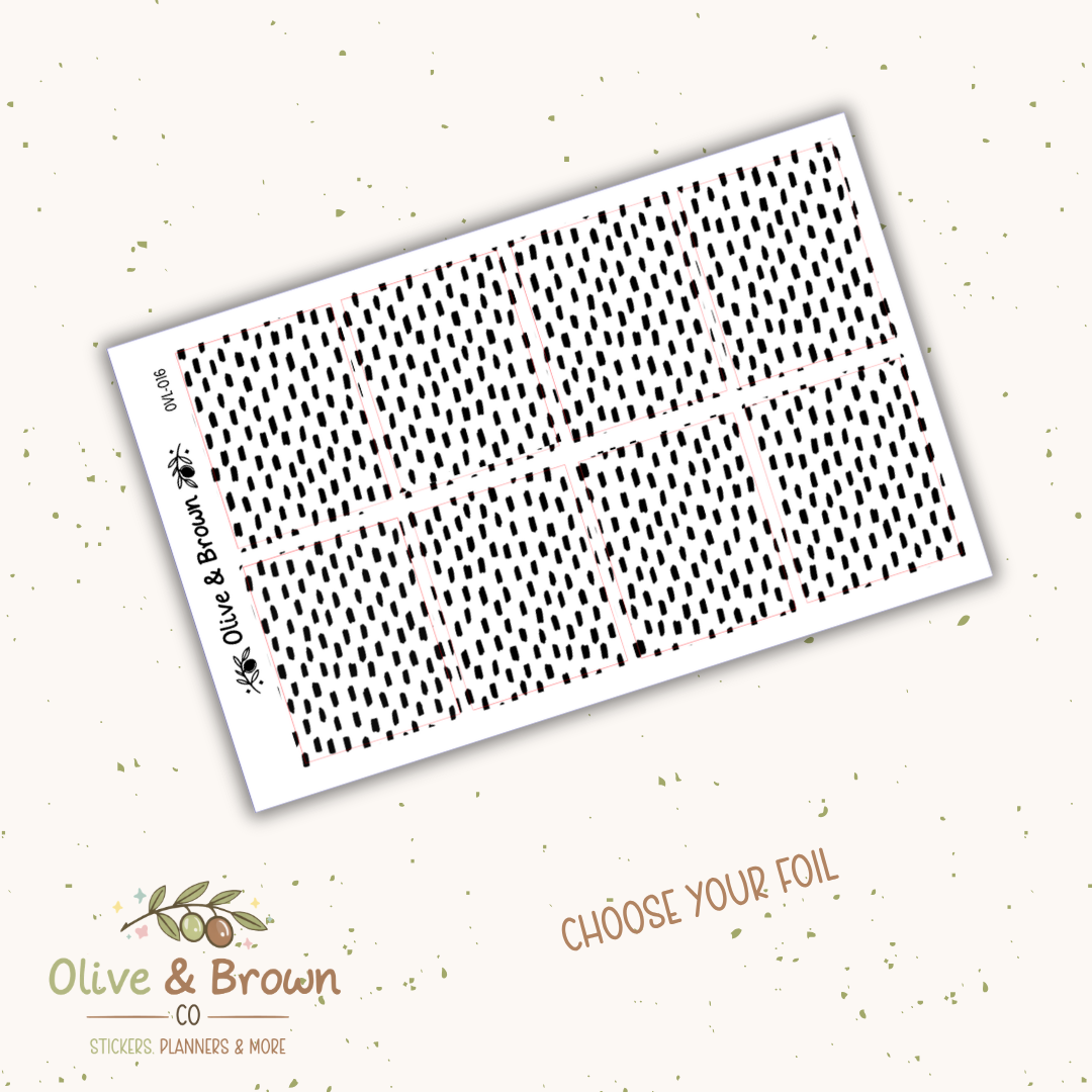 Underlay & Overlay Sticker Sheet II OVL-016