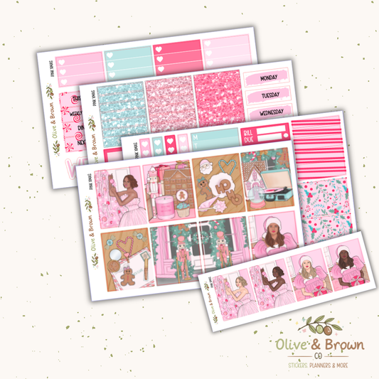 Pink Xmas II Weekly Kit