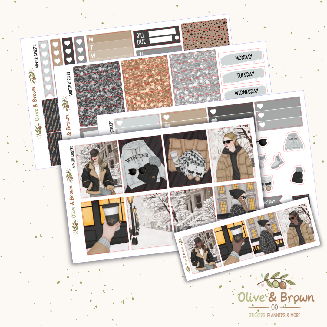 Winter Streets II Weekly Kit