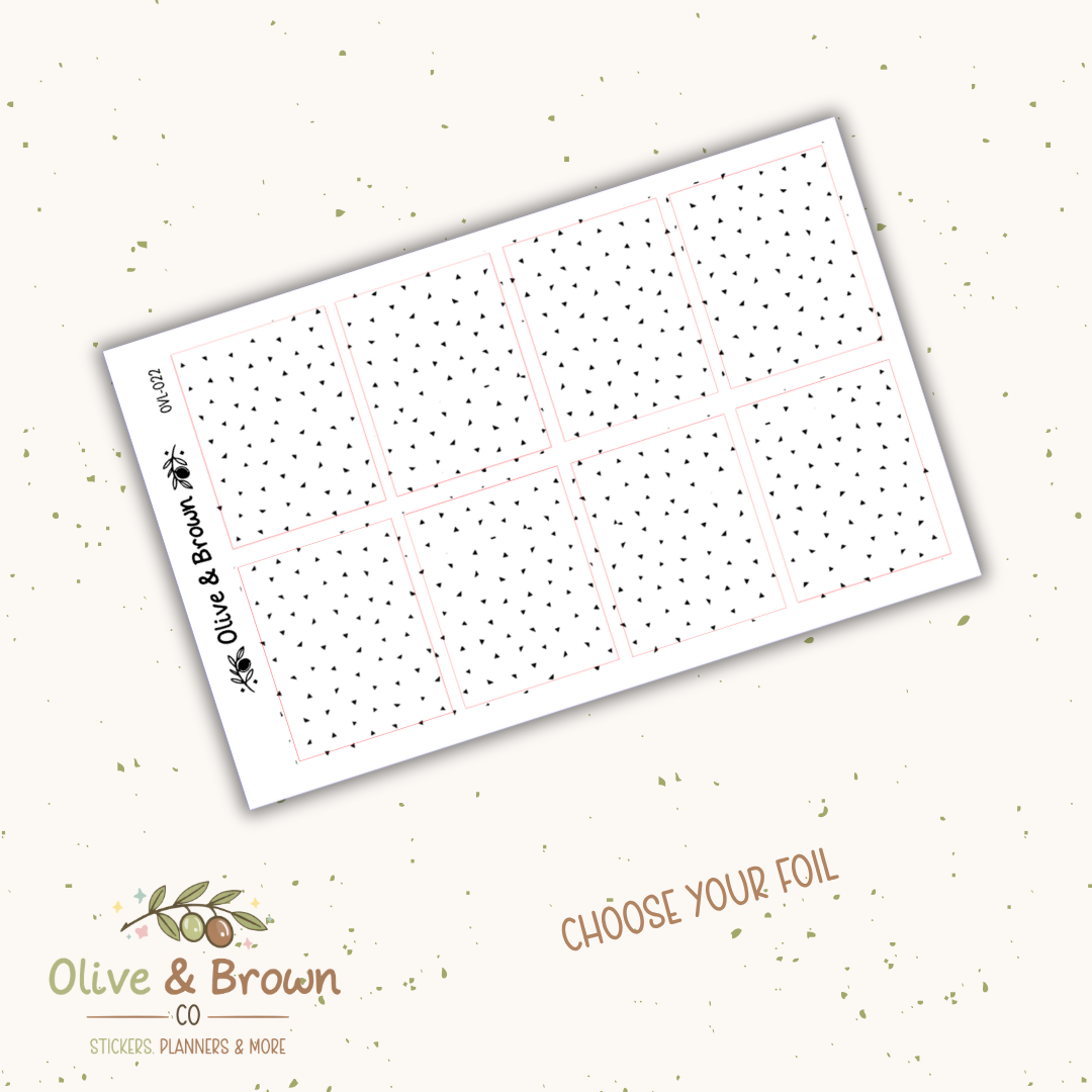 Underlay & Overlay Sticker Sheet II OVL-022
