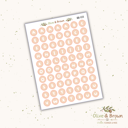 Bubble Letter Sheets II V1