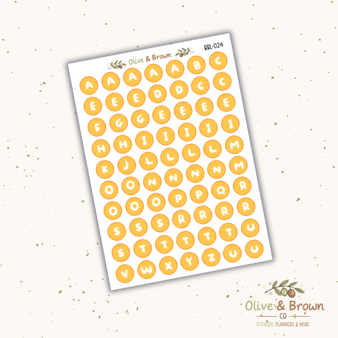 Bubble Letter Sheets II V1