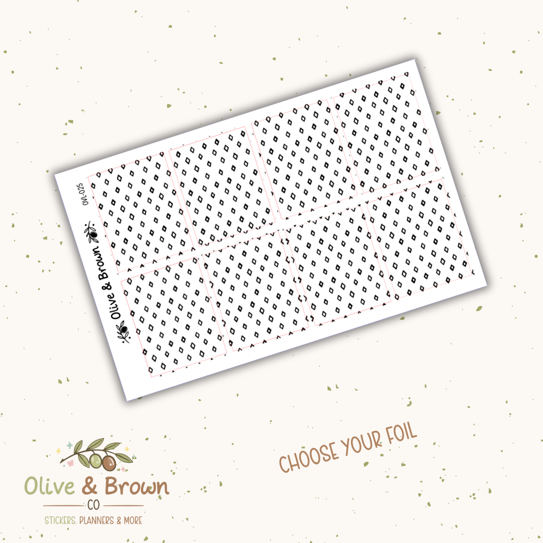 Underlay & Overlay Sticker Sheet II OVL-025