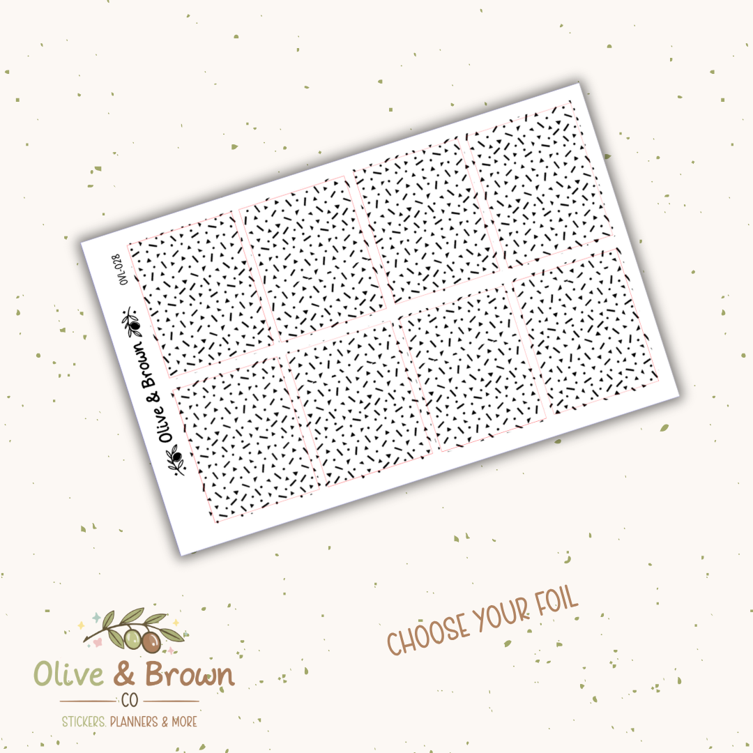 Underlay & Overlay Sticker Sheet II OVL-028