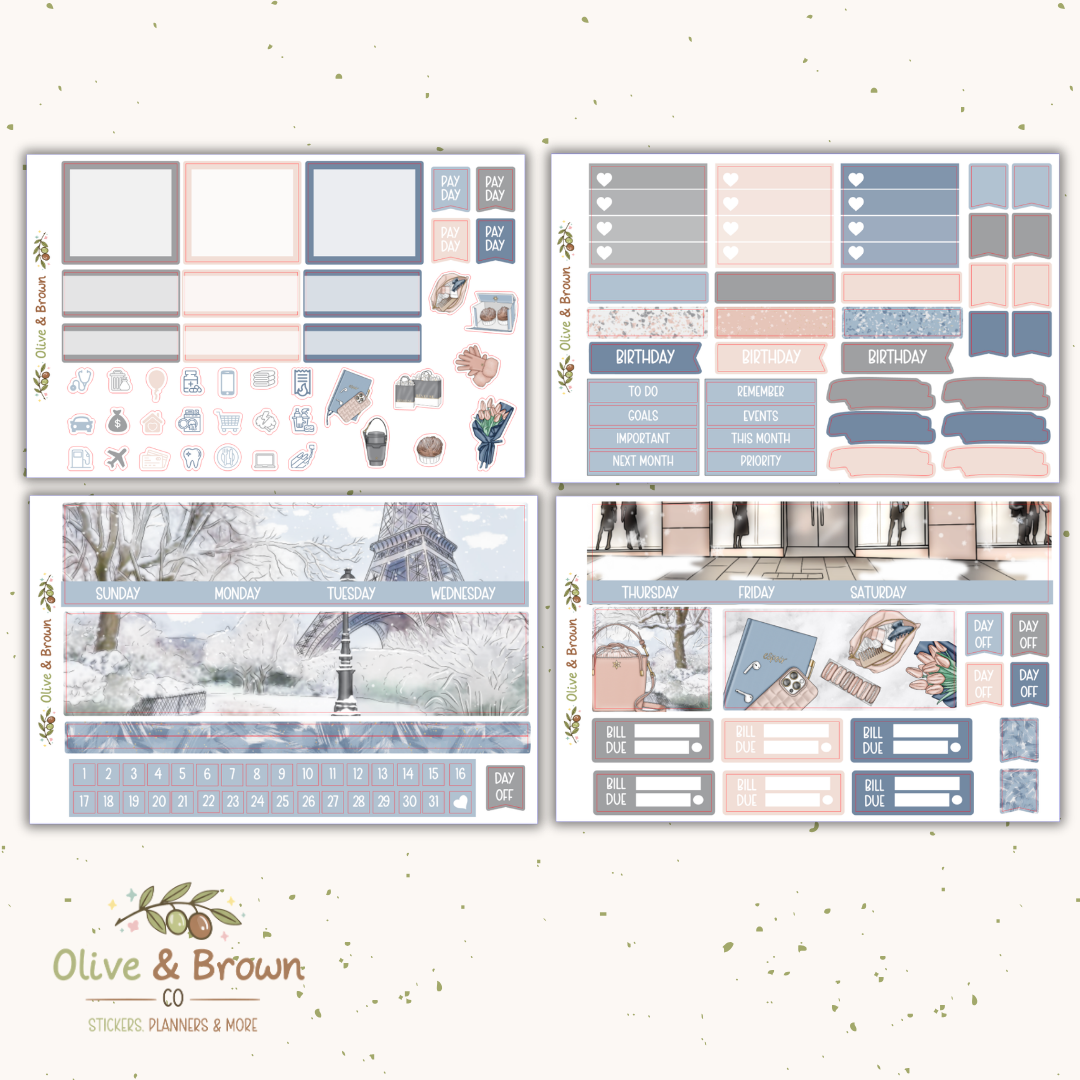 Bisous D' Hiver II Monthly Kit