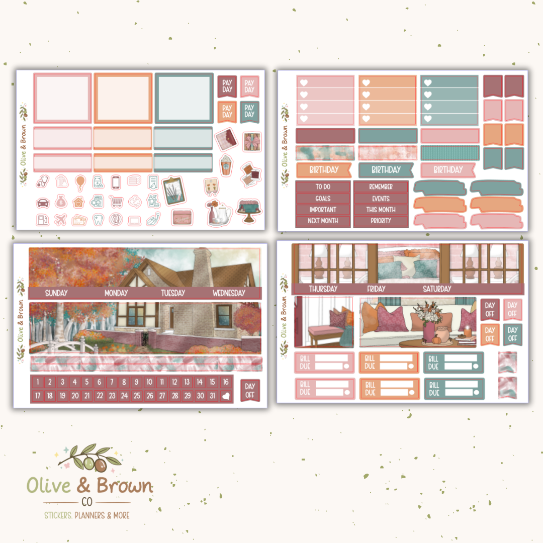 Autumn Cottage II Monthly Kit