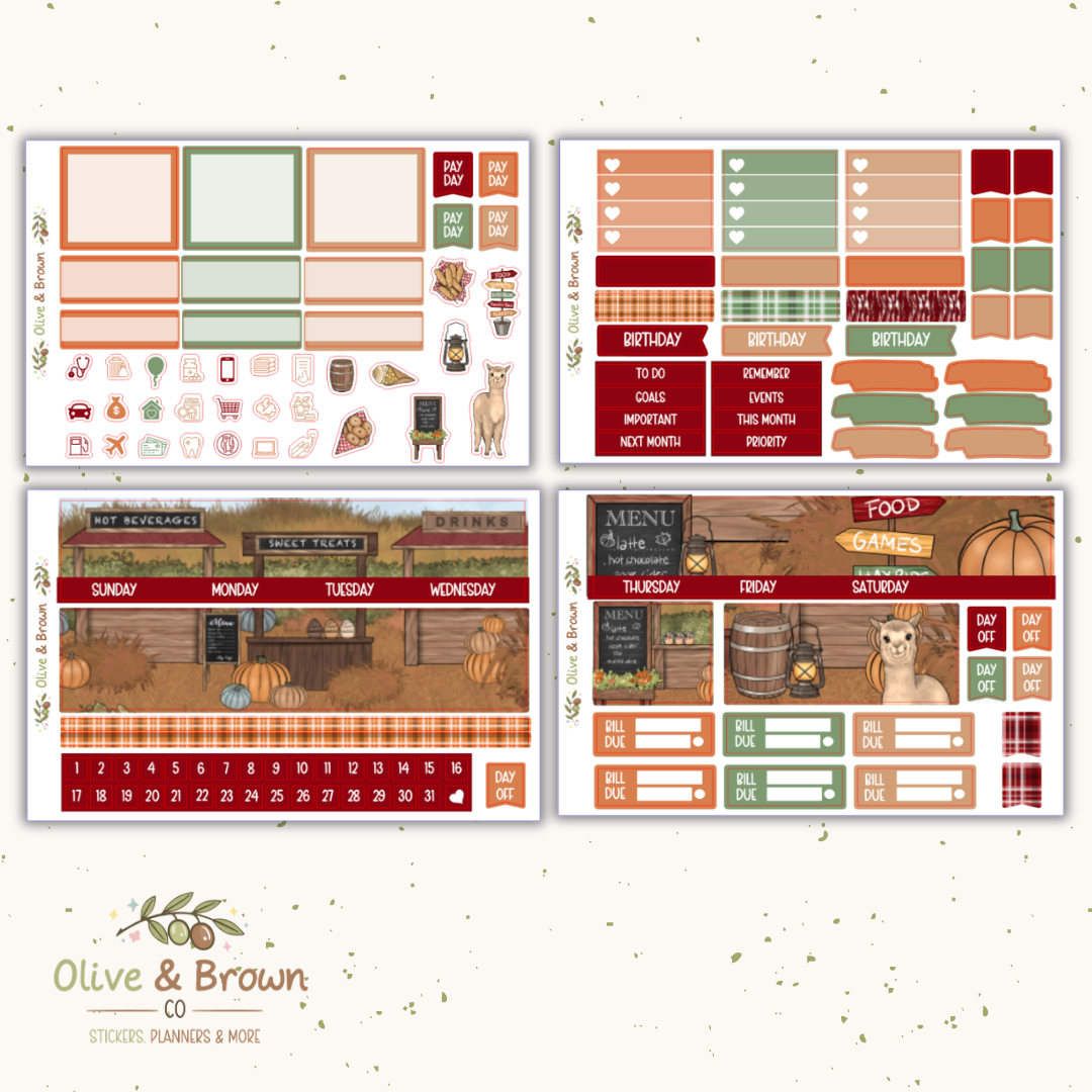 Fall Fairground II Monthly Kit