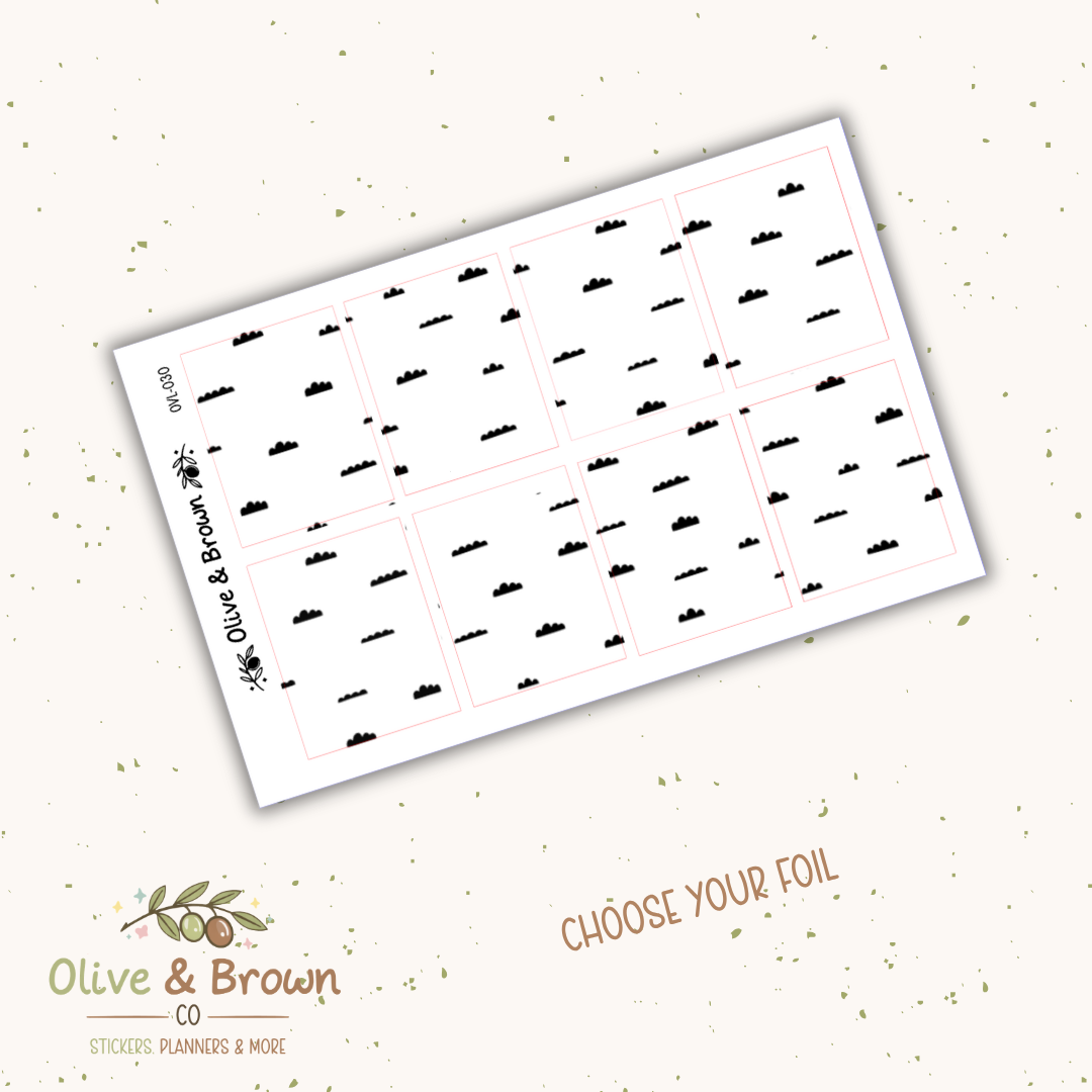 Underlay & Overlay Sticker Sheet II OVL-030