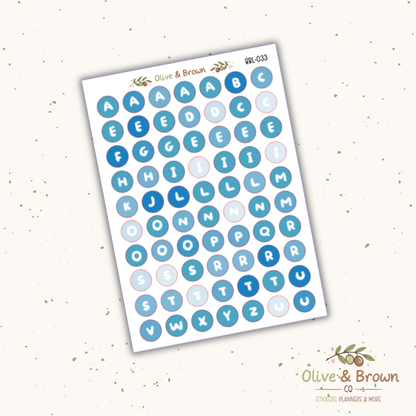 Bubble Letter Sheets II V1