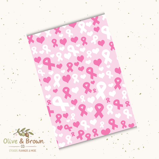 Think Pink Journaling Background II BIN-014