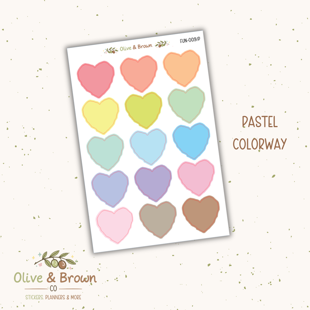 Brush Stroke Labels V8 II FUN-009