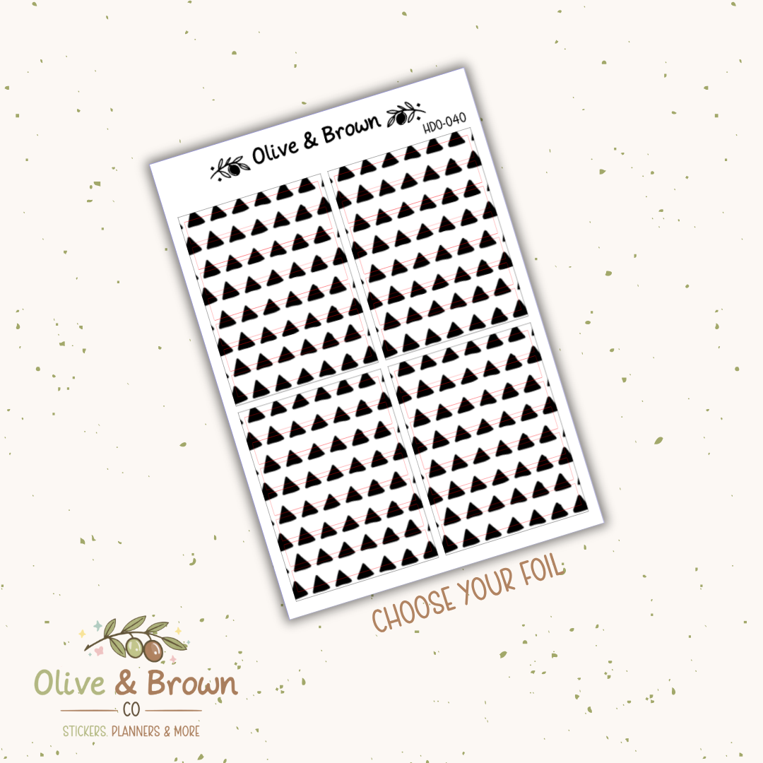 Header Overlay Sticker Sheet II HDO-040