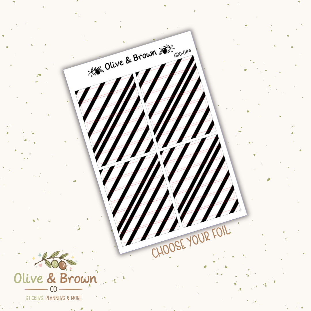 Header Overlay Sticker Sheet II HDO-044