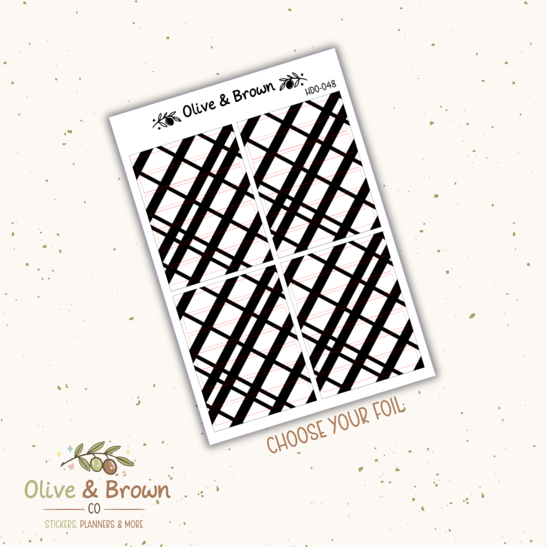 Header Overlay Sticker Sheet II HDO-048