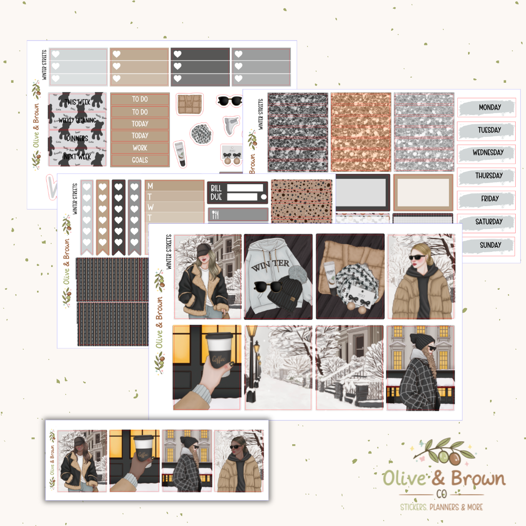 Winter Streets II Weekly Kit