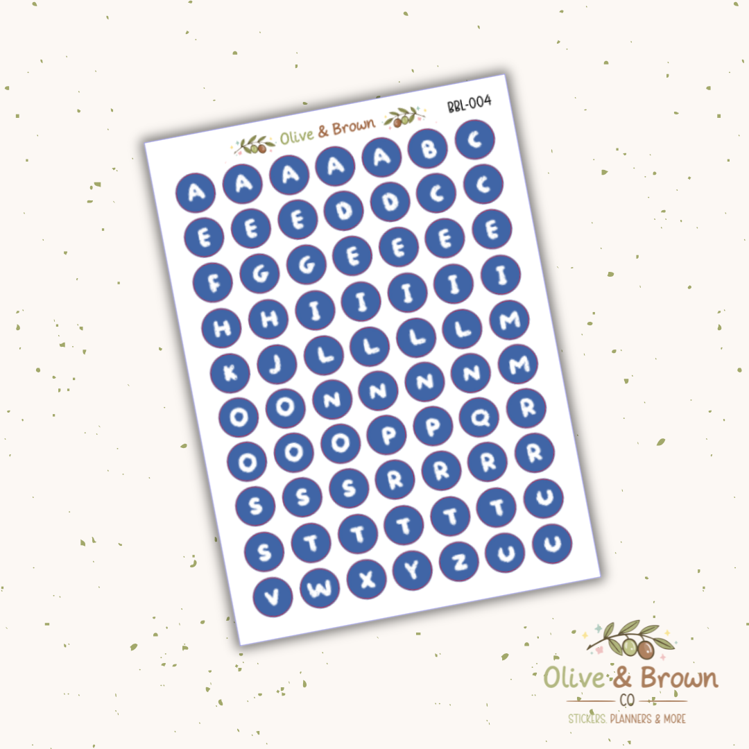 Bubble Letter Sheets II V1