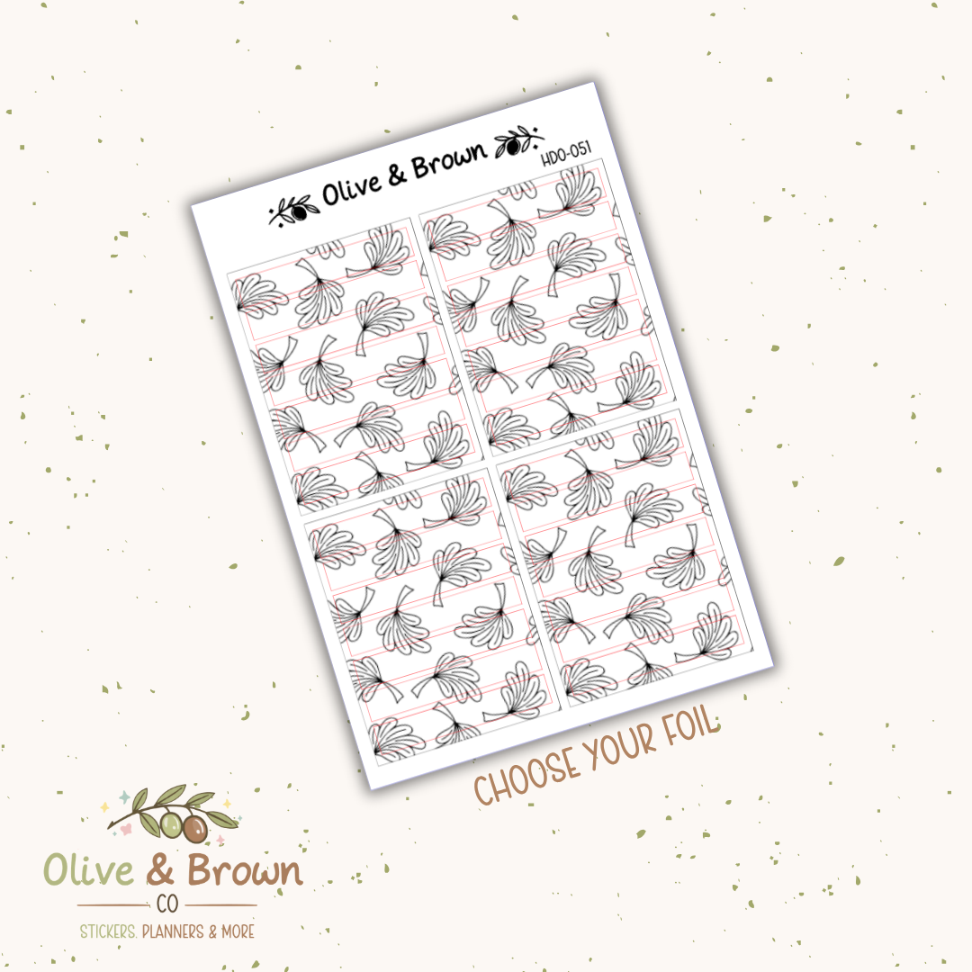 Header Overlay Sticker Sheet II HDO-051