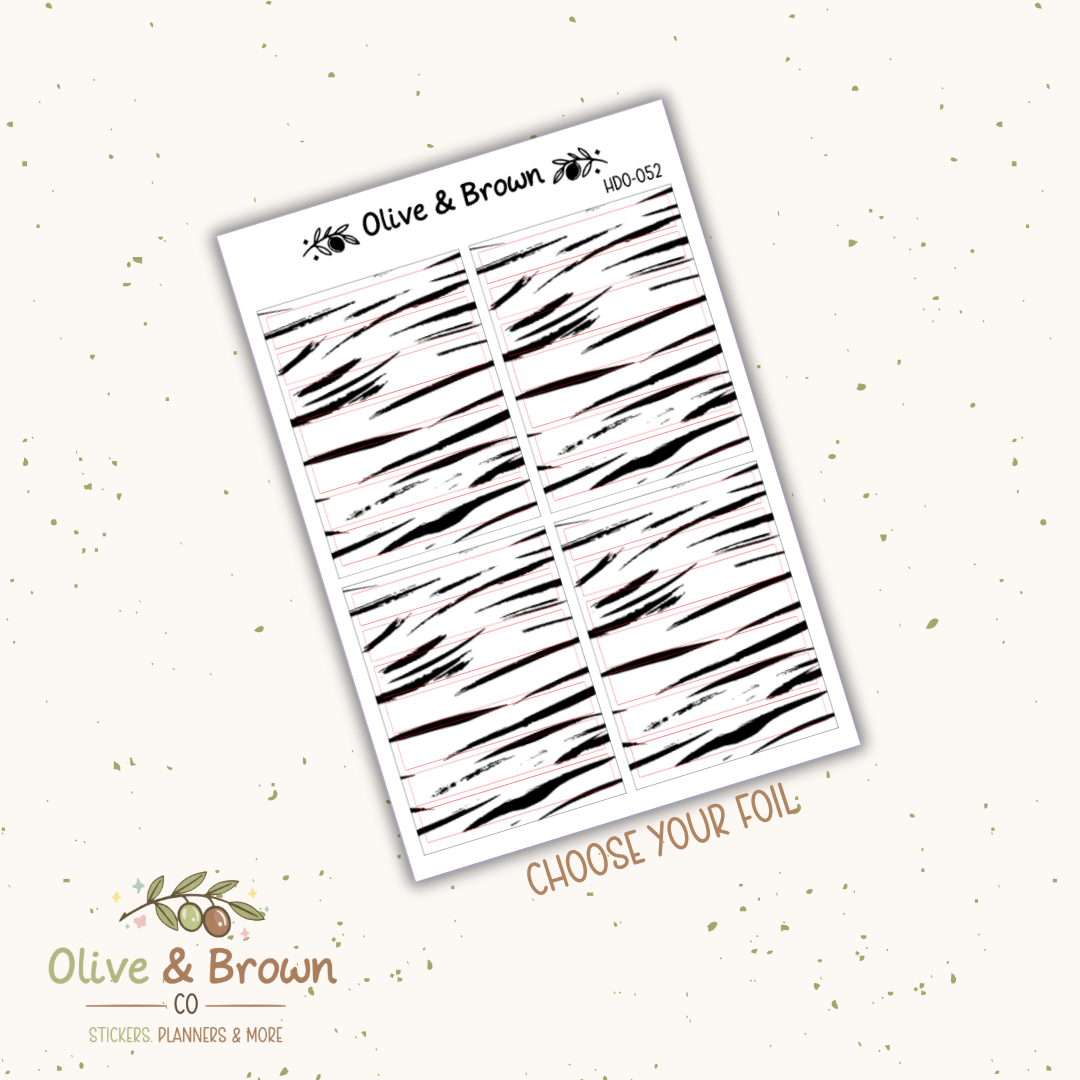 Header Overlay Sticker Sheet II HDO-052