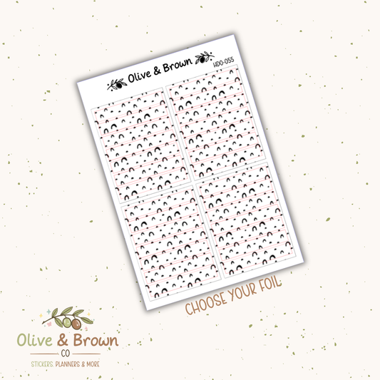 Header Overlay Sticker Sheet II HDO-055