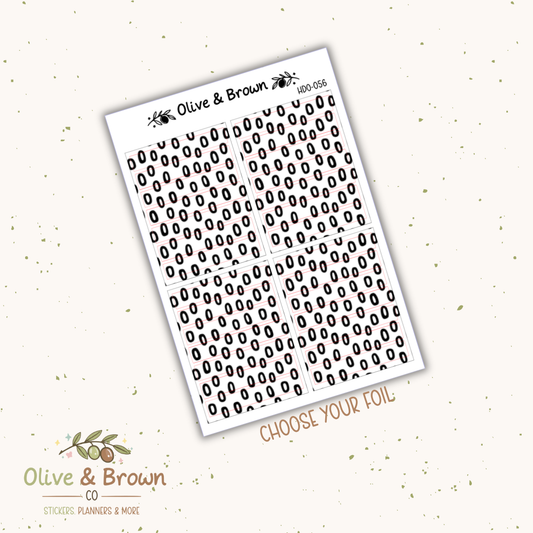 Header Overlay Sticker Sheet II HDO-056