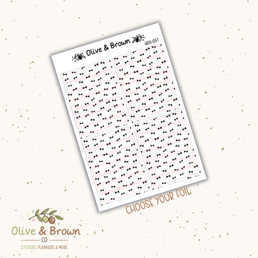 Header Overlay Sticker Sheet II HDO-057