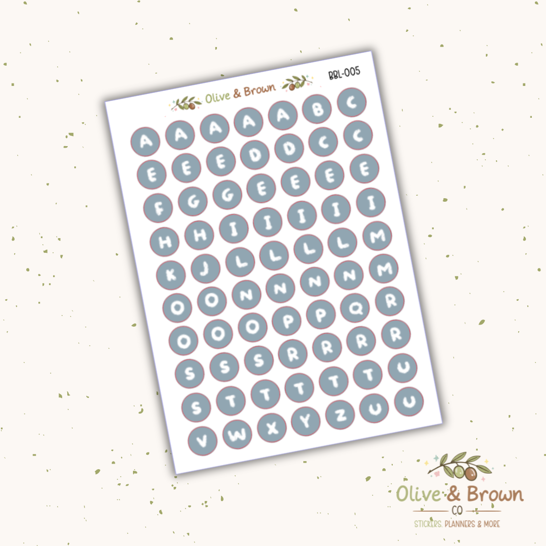 Bubble Letter Sheets II V1
