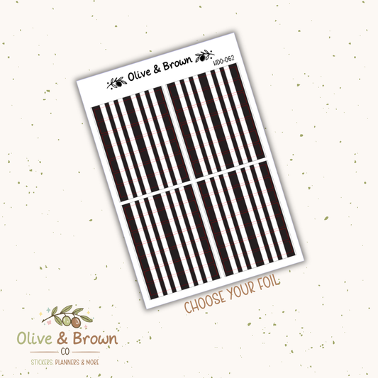 Header Overlay Sticker Sheet II HDO-062