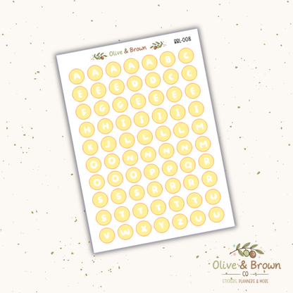 Bubble Letter Sheets II V1