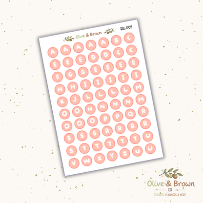 Bubble Letter Sheets II V1