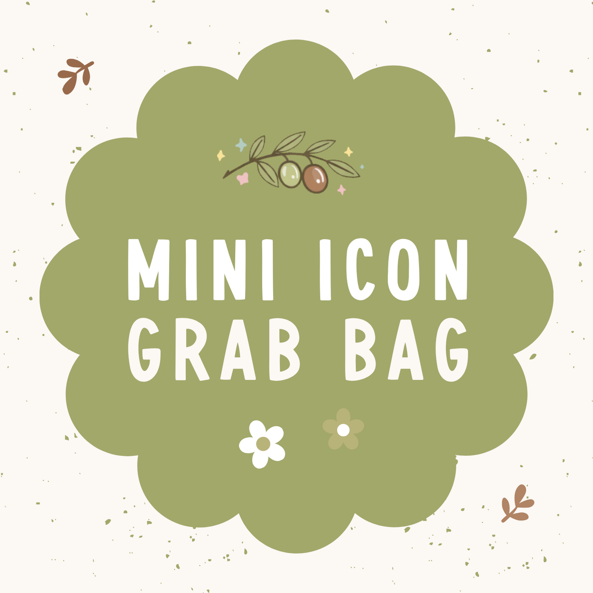 Mini Icon | Surprise Sticker Sheets 🎀💚 II Grab Bag