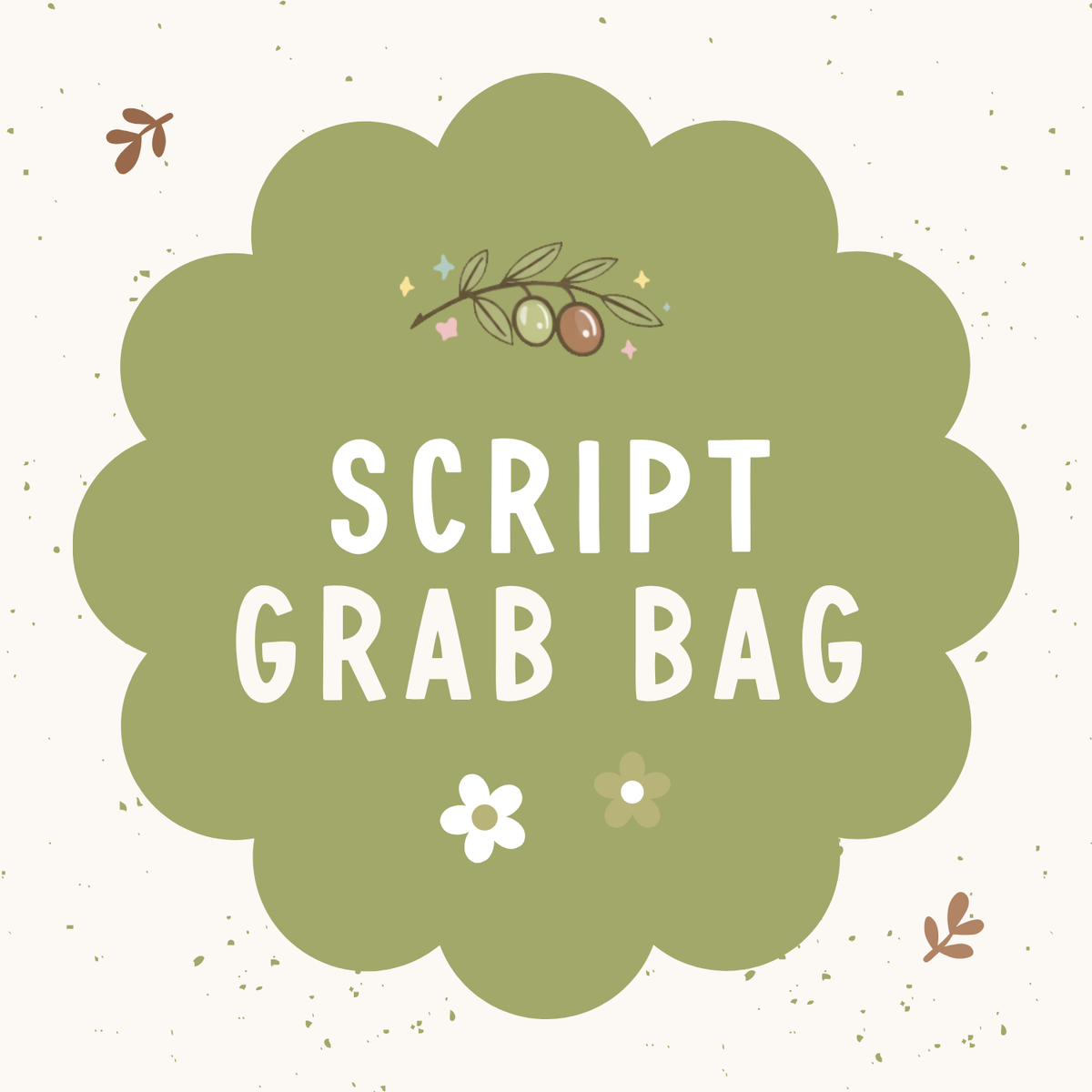 Script | Surprise Sticker Sheets 🎀💚 II Grab Bag