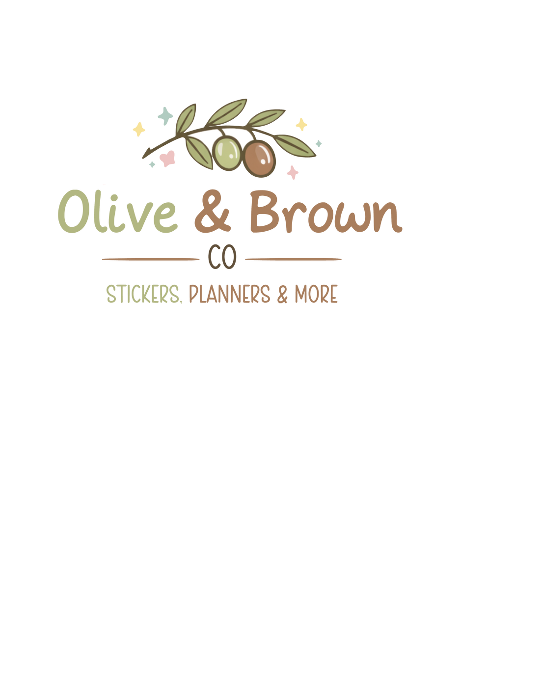Alphabet & Letter Stickers – Olive & Brown Co