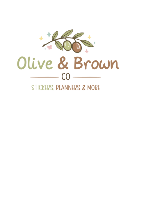 Alphabet & Letter Stickers – Olive & Brown Co