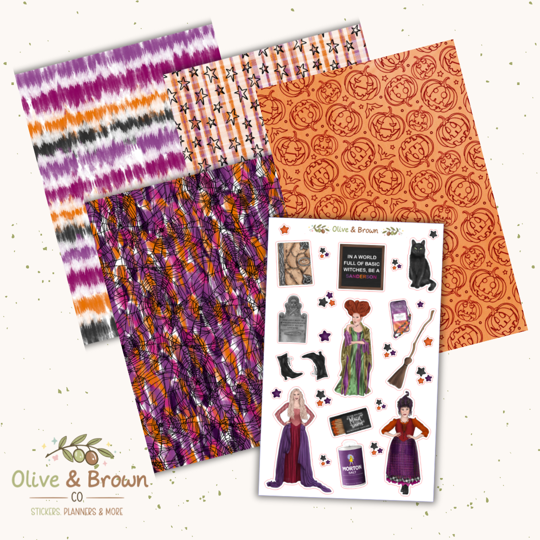 Hocus Pocus II Junk Journaling Kit