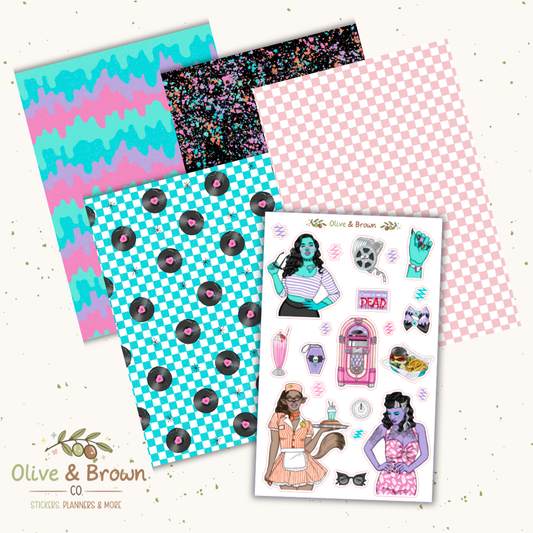 Zombina II Junk Journaling Kit